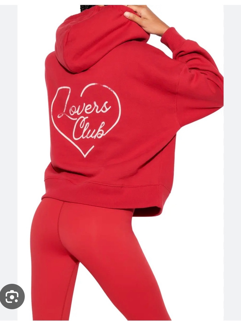 Spiritual Gangster Red Lovers Club Hoodie